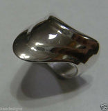 Kaedesigns, New Genuine Sterling Silver Dome Pointy Wide Ring