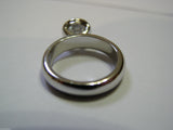 Kaedesigns, New Genuine 9ct 375 Solid White Gold Engagement Ring 373