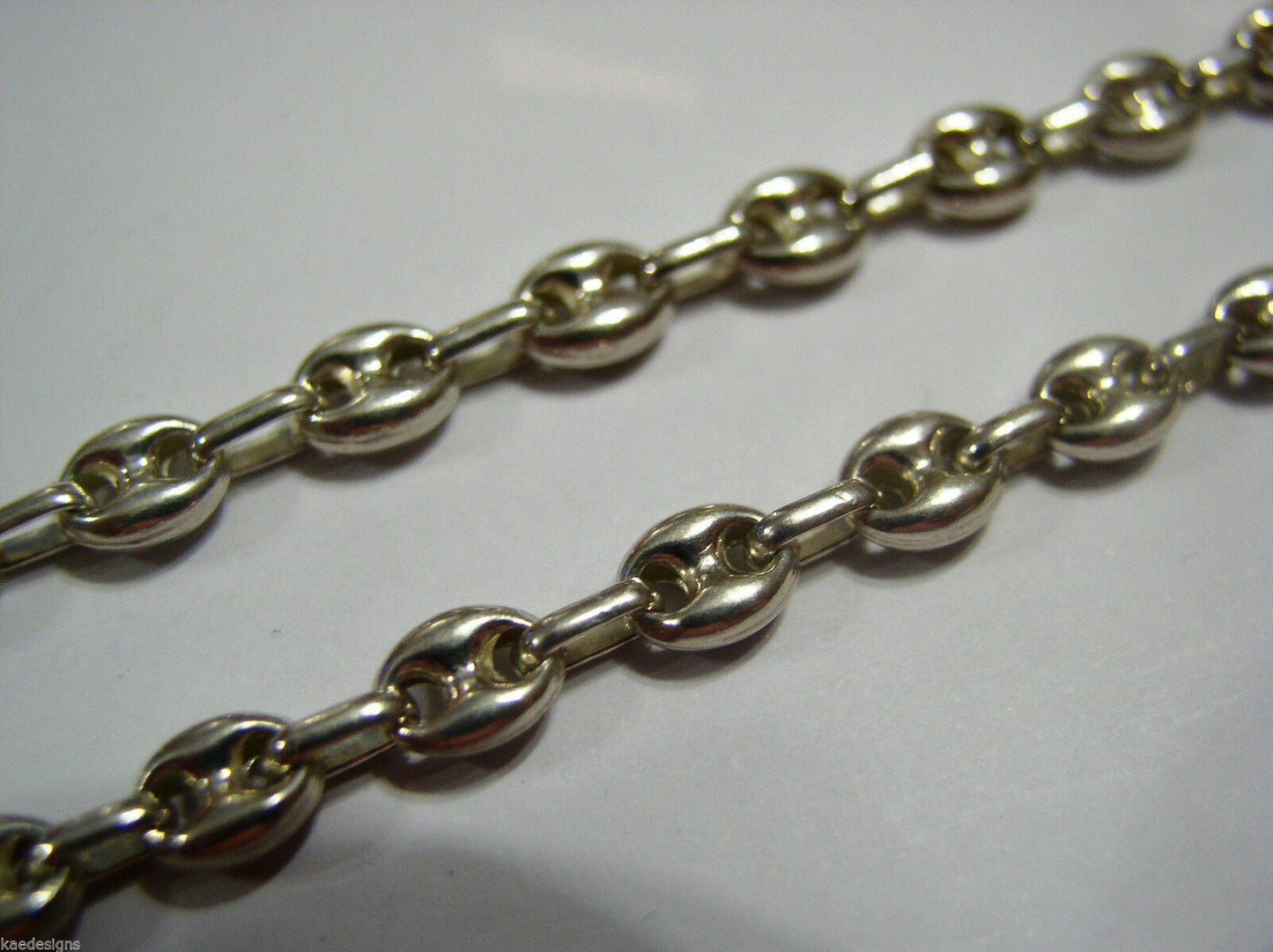 Sterling Silver Heavy Necklace Chain 20.91 Grams 44cm *Free Express Post In Oz