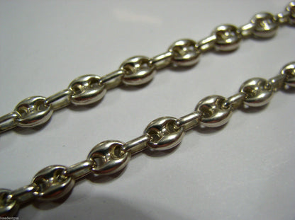 Sterling Silver Heavy Necklace Chain 20.91 Grams 44cm *Free Express Post In Oz