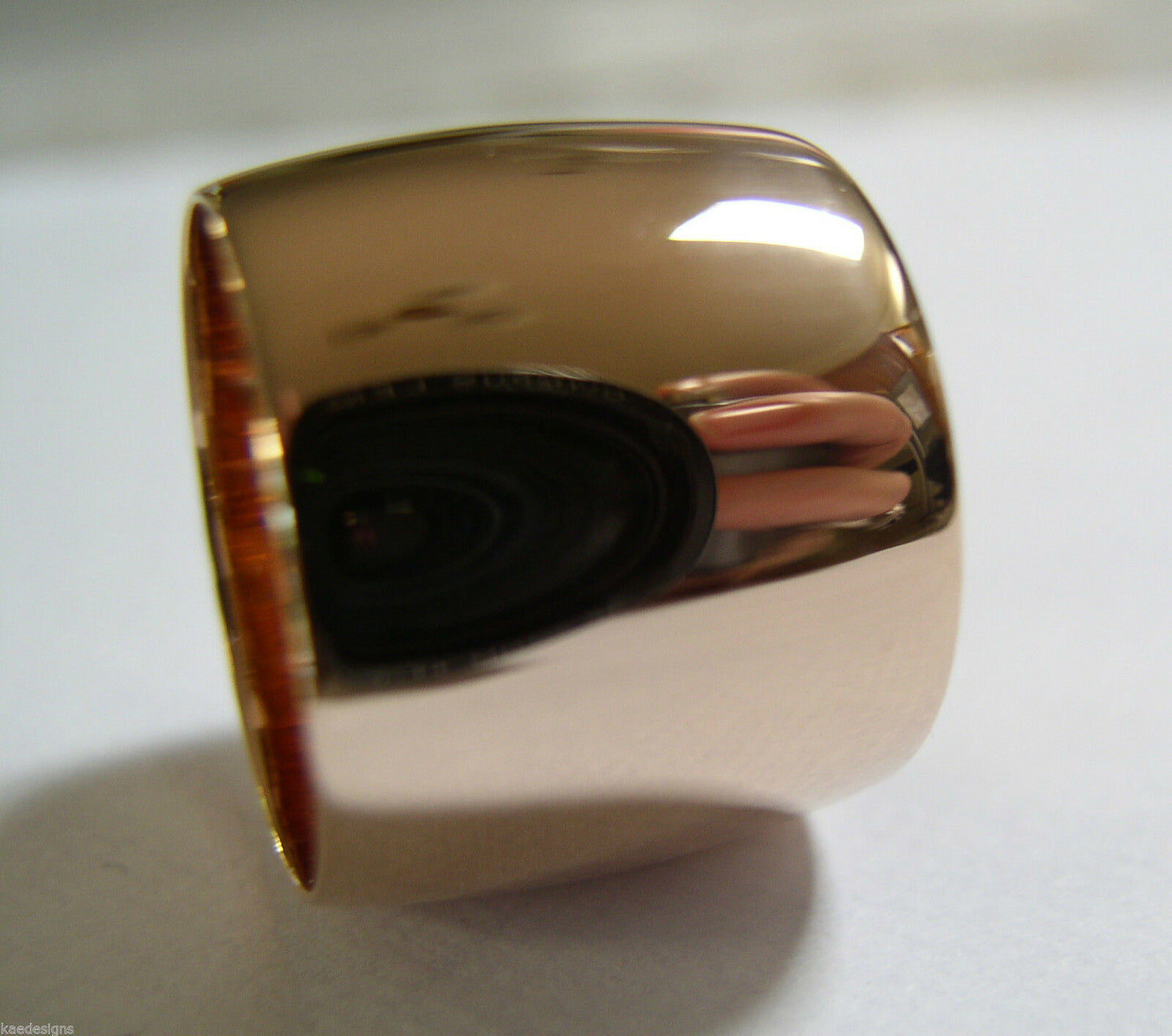 Size O Huge Genuine 9K 9ct 375 Yellow, Rose or White Gold Full Solid 16mm Extra Wide Band Ring