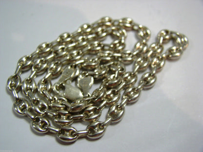 Sterling Silver Heavy Necklace Chain 20.91 Grams 44cm *Free Express Post In Oz