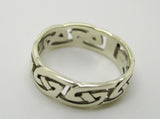Kaedesigns New Genuine Sterling Silver 925 Celtic Weave Ring 274