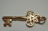 Kaedesigns 375 Genuine New 9ct Yellow, Rose or White Gold Solid 21st Or 18th Key Pendant / Charm
