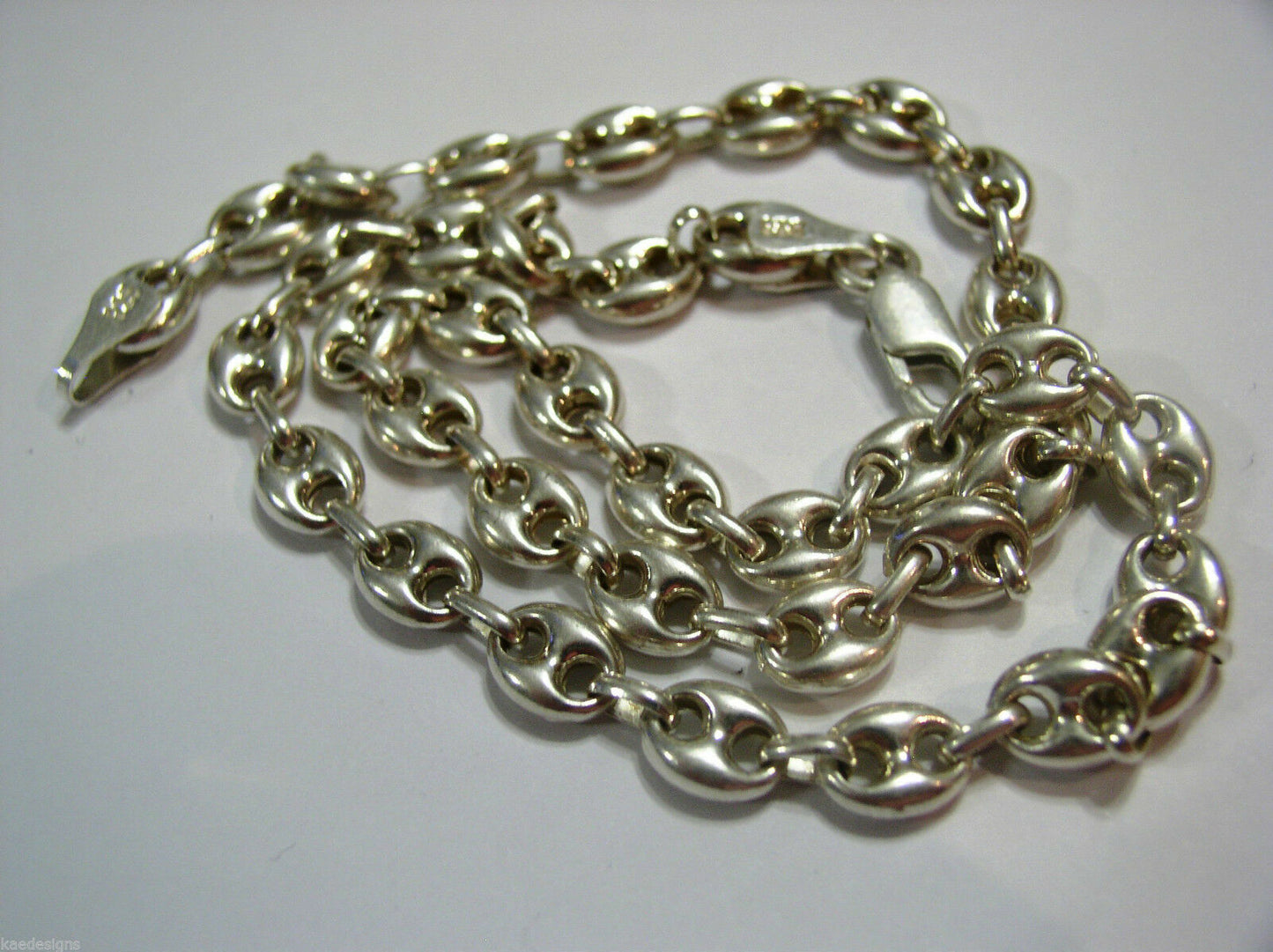 Sterling Silver Heavy Necklace Chain 20.91 Grams 44cm *Free Express Post In Oz