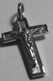 Kaedesigns Small New Sterling Silver 925 Crucifix Cross Pendant