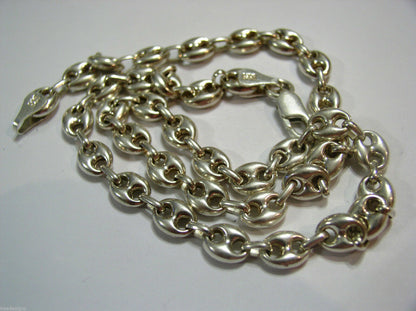 Sterling Silver Heavy Necklace Chain 20.91 Grams 44cm *Free Express Post In Oz