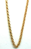 Genuine New Heavy 9ct Yellow, Rose or White Gold Belcher Chain Necklace 65cm