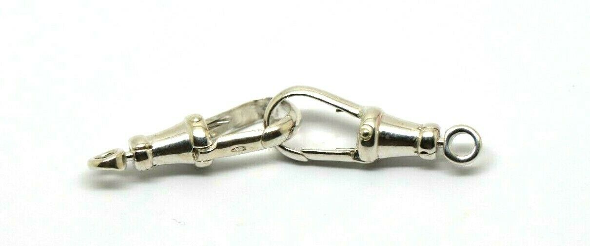 Kaedesigns Large 2 X Sterling Silver Albert Swivel Clasp 23mm