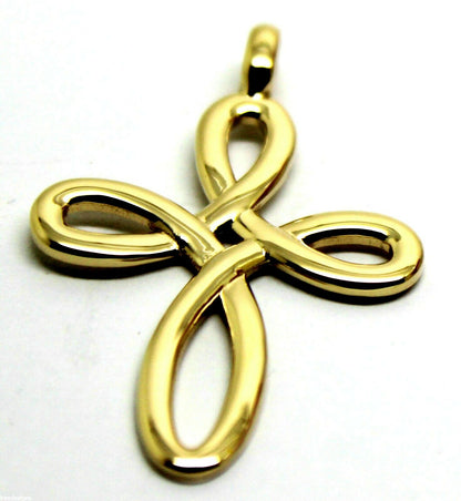 Kaedesigns, Large 9ct Yellow Or Rose Or White Gold Fancy Celtic Cross Pendant 402