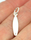 Kaedesigns New Sterling Silver Solid Surfboard Pendant / Charm - Free post