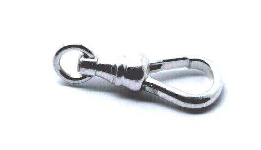 Genuine Solid Sterling Silver Albert Swivel Clasp 22mm