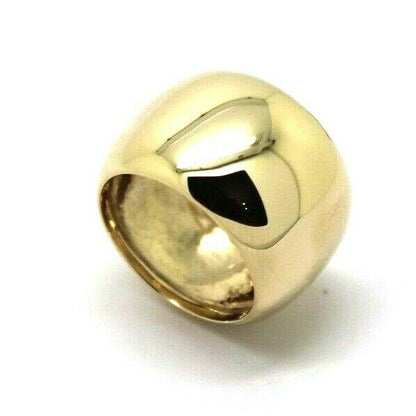 Size R1/2 Genuine Huge 9ct 9k Yellow, Rose or White Gold Solid 15mm Extra Wide Barrel Band Ring