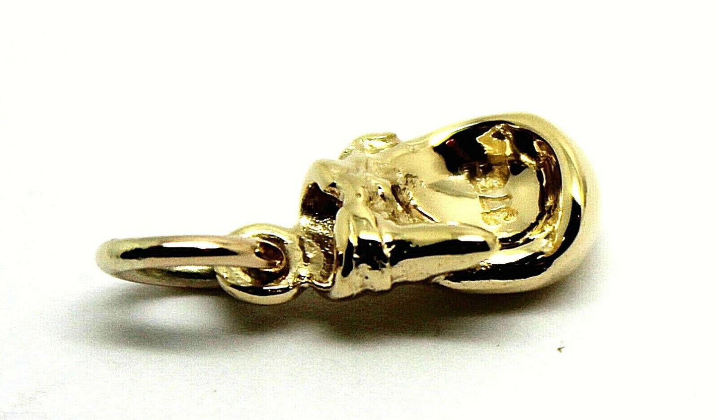 Genuine 9ct Yellow or Rose or White Gold or Silver Small Boxing Glove Pendant