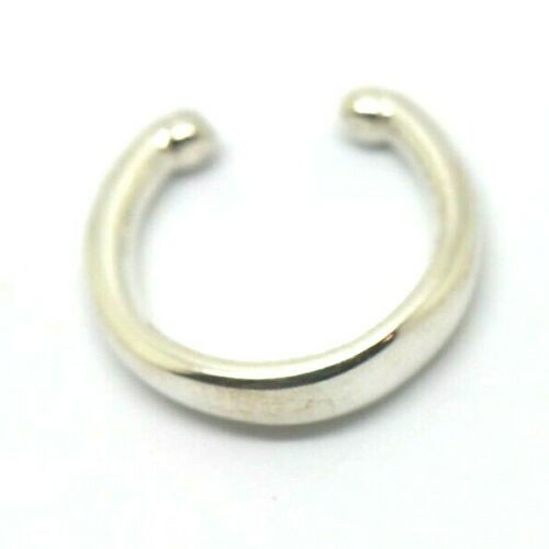 Solid Sterling Silver 925 3mm Ear Cartilage Cuff Earring Hoop