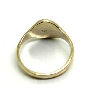 Kaedesigns New Size N 1/2 New 9ct 9K Yellow, Rose or White Gold Oval Signet Ring 9mm x 7mm