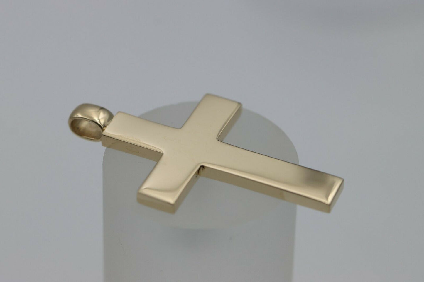 Kaedesigns New Genuine 9ct 9K Yellow, Rose or White Gold Heavy Huge Large Plain Cross Pendant