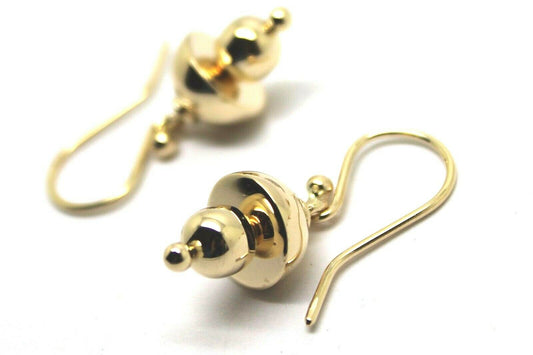 Kaedesigns New Genuine 9ct Yellow, Rose or White Gold Fancy Hook Earrings