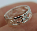 925 Sterling Silver Delicate Adjustable Fancy Toe Ring - Free post