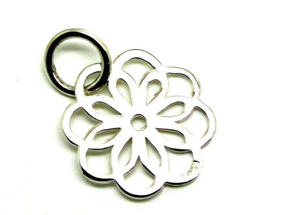 Kaedesigns New New Sterling Silver 925 Flower Small Pendant