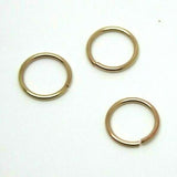 Kaedesigns, 9ct Yellow, Rose Or White Gold, 11mm Outside Diameter Open Jump Ring