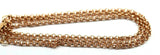 Genuine 9ct Rose Gold Belcher Chain Necklace 45cm 5.43 grams