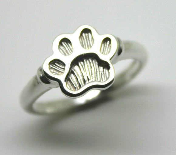 Kaedesigns New Size N Sterling Silver Dog / Animal Paw Ring