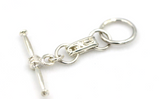 Genuine Sterling Silver Antique Oval Fancy Links FOB for Necklace