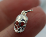 Genuine Sterling Silver 925 Skull Pendant / Charm* Free post