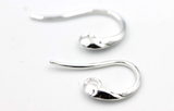 Genuine Sterling Silver Earring Hooks For Earrings Open Wire *Free Post