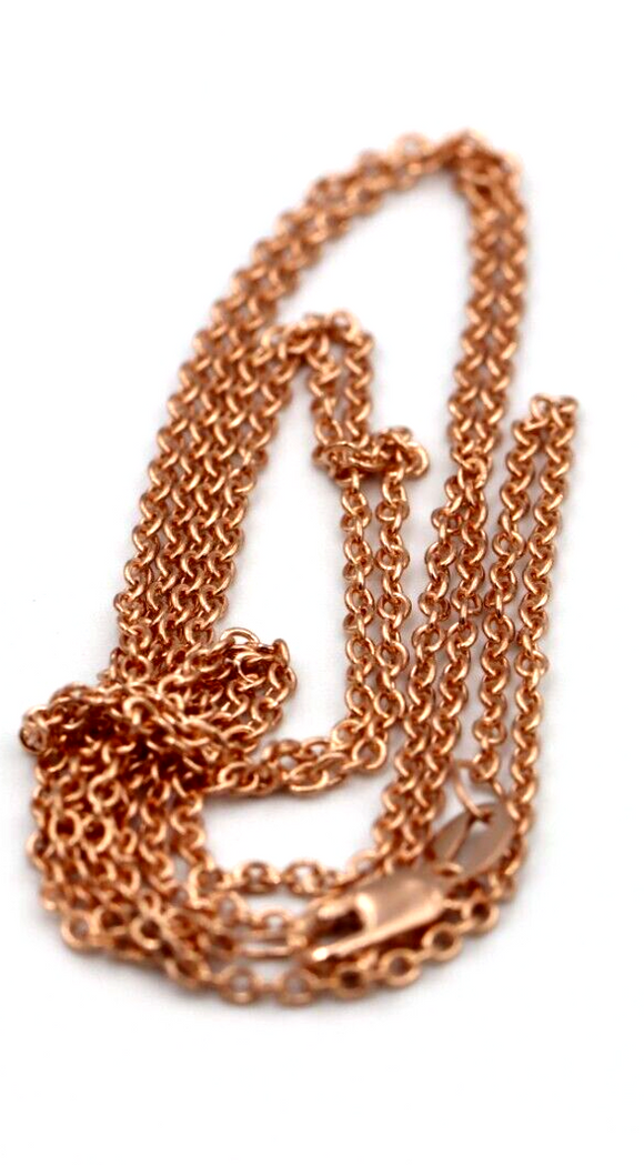 Flourish 9ct. Rose Gold Necklace – Dagmar Korecki Jewellery
