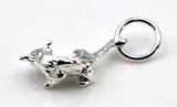 Sterling silver 925 small lightweight Possum Charm with jump ring - Free post