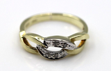 Kaedesigns Genuine New 14ct Yellow Gold Cubic Infinity Ring Size L - Free post