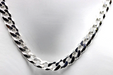 Sterling Silver 925 5.5mm Flat Kerb Curb Chain Chain Necklace 50cm 24g (last one)-Free post