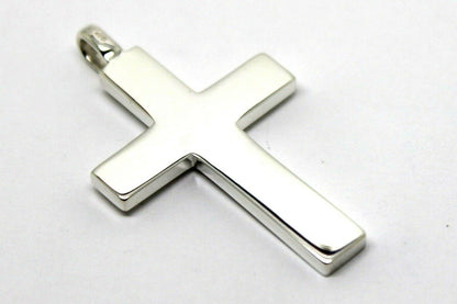 Kaedesigns Genuine Large Heavy Sterling Silver Huge Cross Pendant