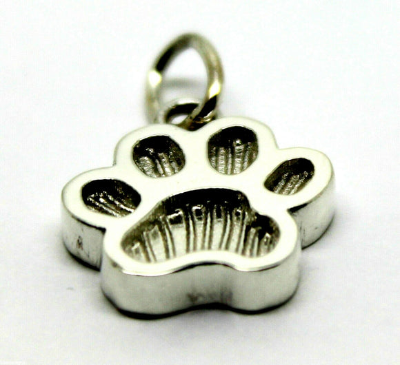 Kaedesigns New Heavy Genuine Sterling Silver 925 Dog Animal Paw Print Pendant
