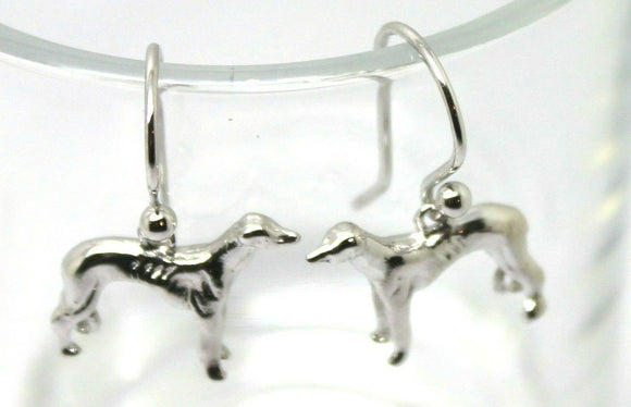 Kaedesigns Genuine New 9ct 9k Solid Yellow, Rose or White Gold Greyhound Earrings