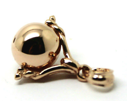 Kaedesigns New 9ct 9kt Solid Yellow, Rose or White Gold Euro 10mm Ball Spinner Pendant