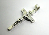 Genuine Sterling Silver 925 Solid Heavy Crucifix Cross Pendant