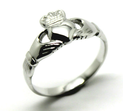 SIze N Genuine Sterling Silver Irish Claddagh Ring