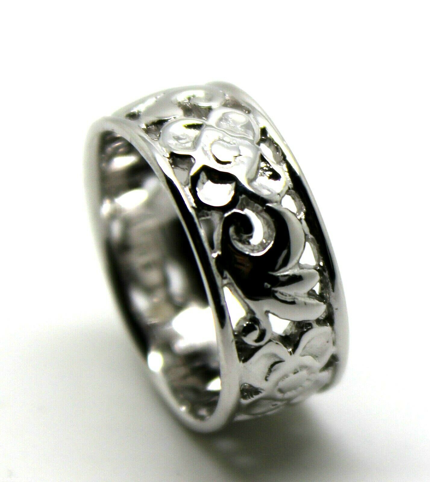 Kaedesigns Size M Solid Sterling Silver / 925 Filigree Ring