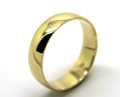 Kaedesigns Heavy 18ct 18k Gold Solid Yellow, Rose or White Gold 6mm Wedding Band Ring Size U