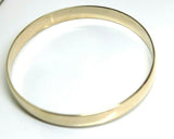 9ct 9kt FULL SOLID Heavy Yellow, Rose or White gold 8mm wide 65mm inside diameter