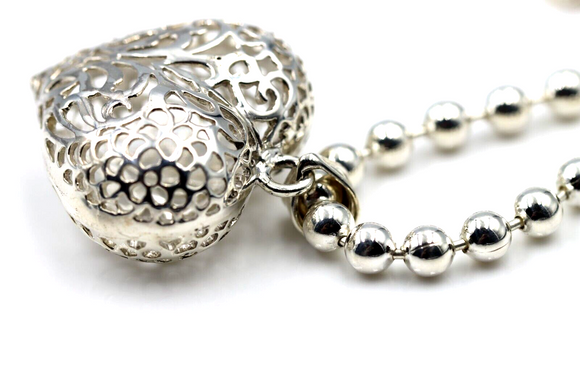 Filigree 2025 ball necklace