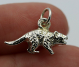 Sterling silver small lightweight Tasmanian Devil Charms or Pendant - Free post