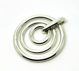 Kaedesigns New Genuine Heavy Solid Sterling Silver 925 Three Circle Pendant