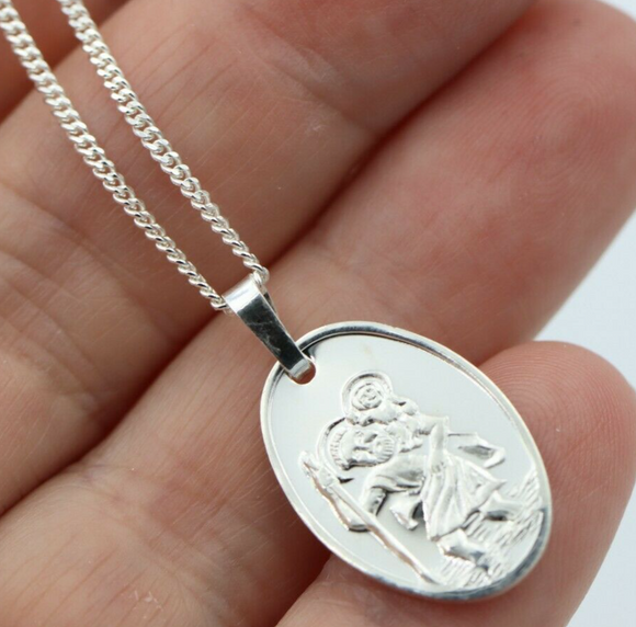 Silver online saint christopher