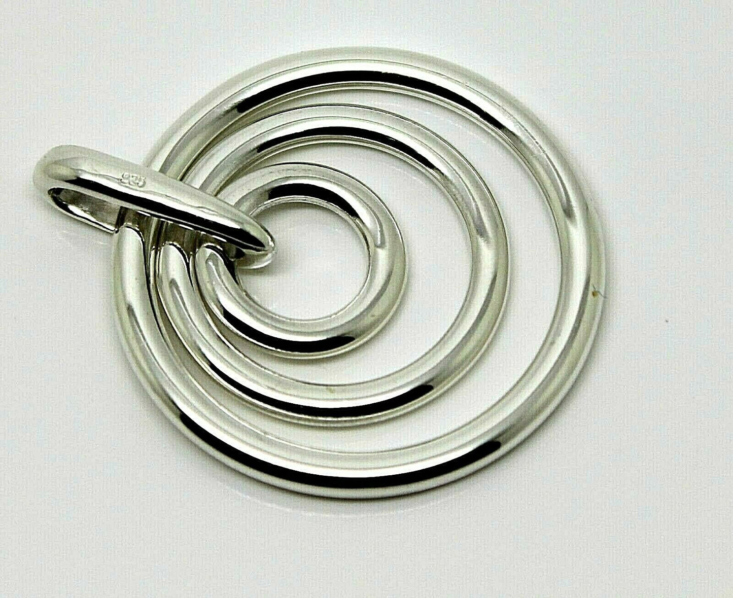 Kaedesigns New Genuine Heavy Solid Sterling Silver 925 Three Circle Pendant