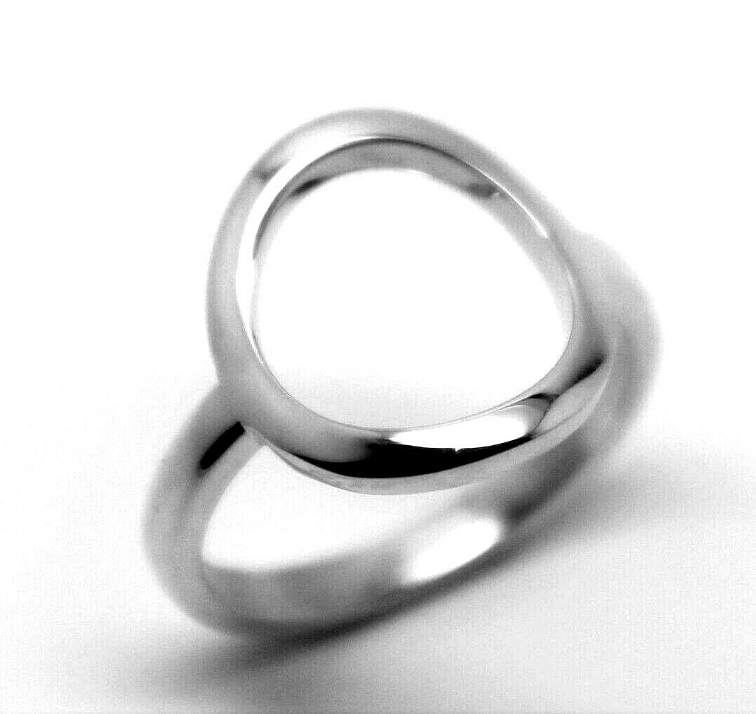 Kaedesigns New Genuine Solid Sterling Silver Open Circle Ring in your size