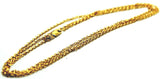 Genuine 9ct 9k Yellow Gold Round Belcher Chain Necklace in many sizes.